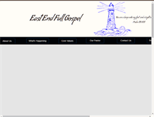 Tablet Screenshot of eastendfullgospel.com